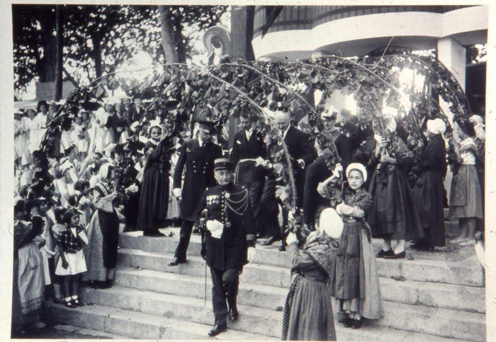 Les Treilles en l’honneur du Président Albert Lebrun en juillet 1939